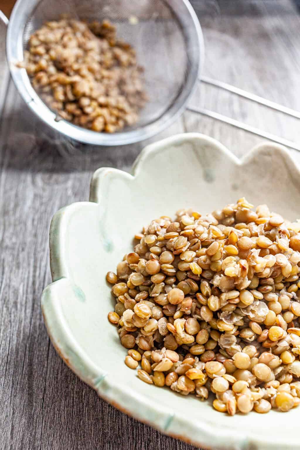 Lentil Quinoa Salad with Sundried Tomatoes Balancing Bowls
