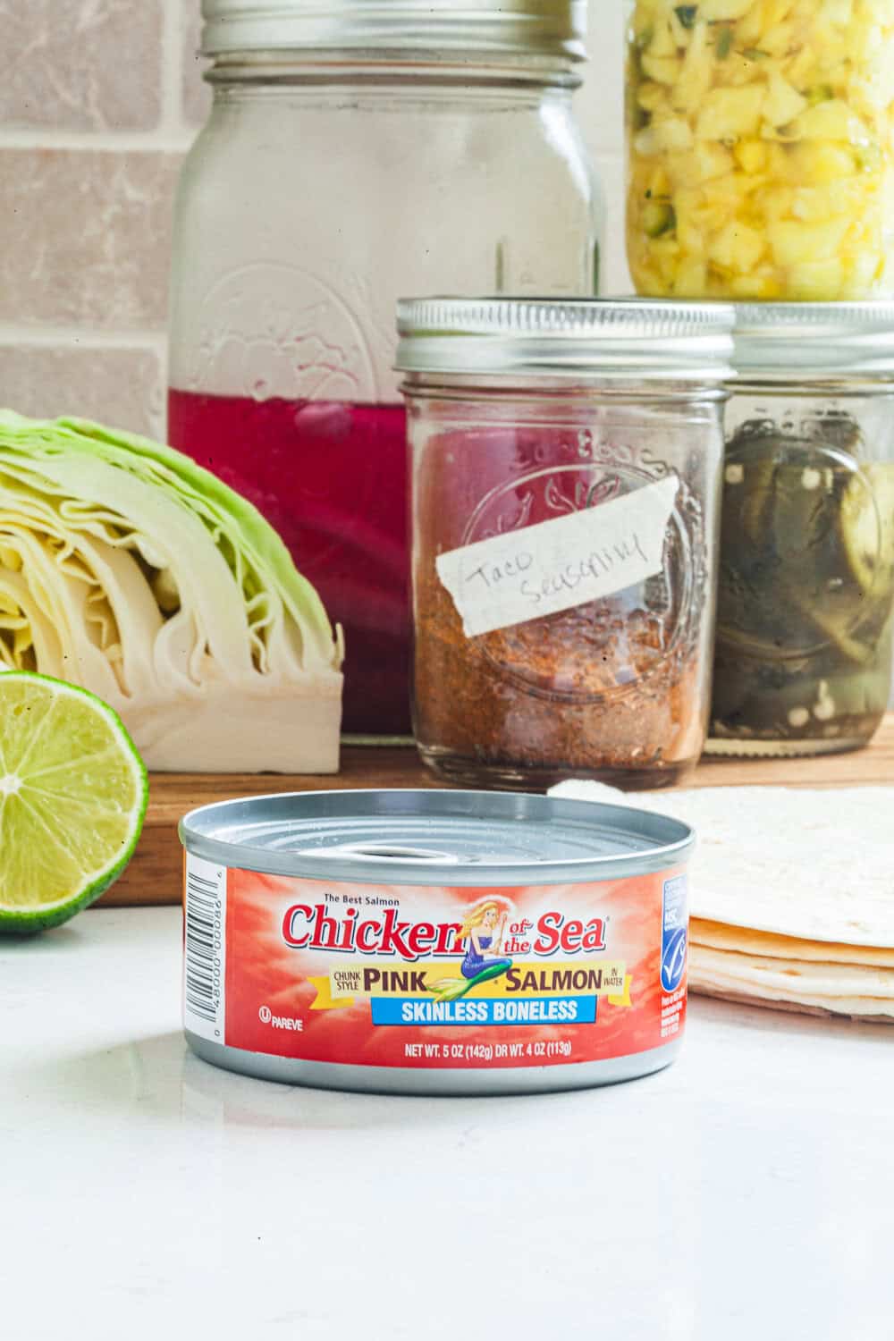 Canned Salmon Tacos - Balancing Bowls