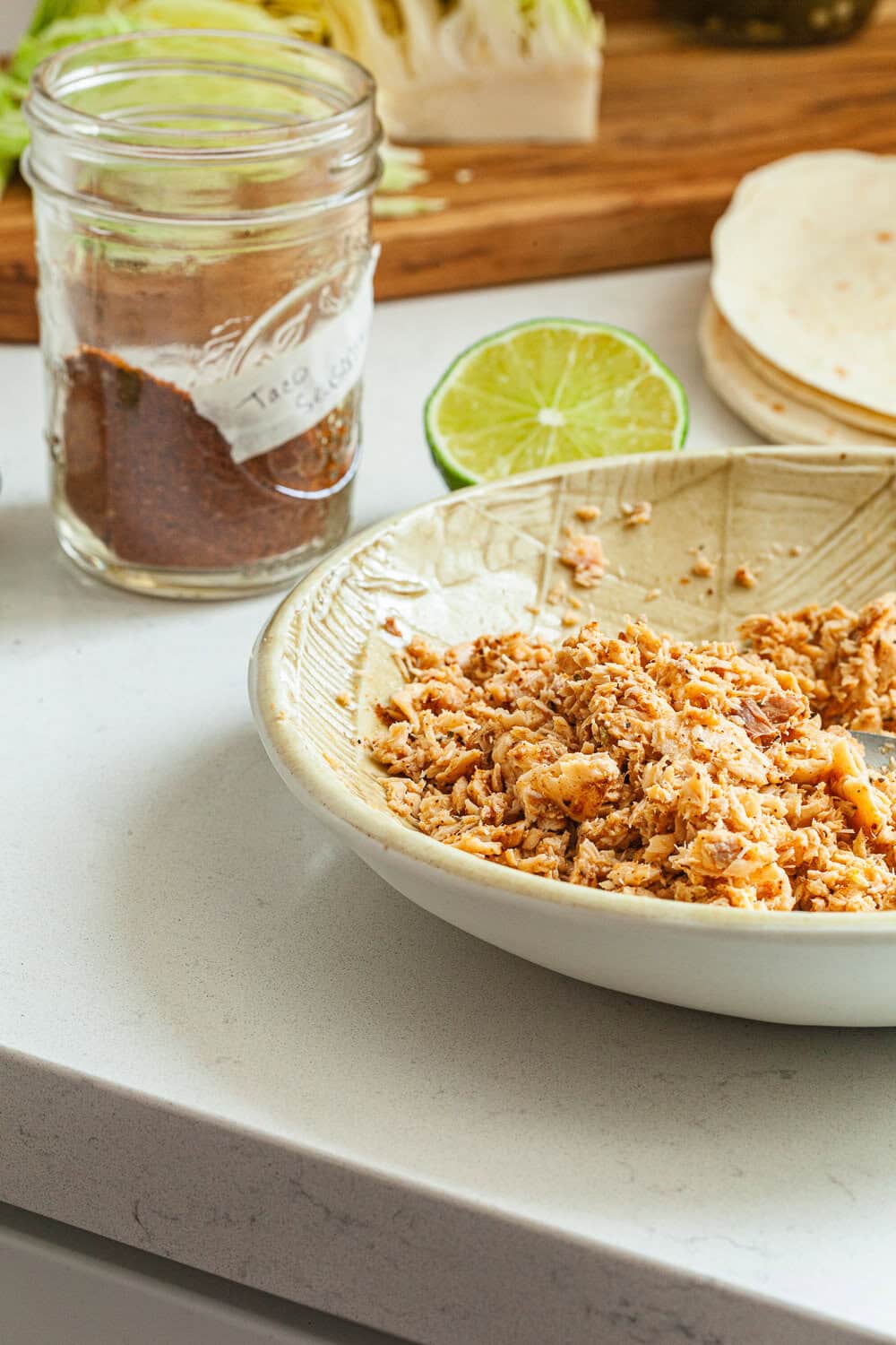 Canned Salmon Tacos - Balancing Bowls